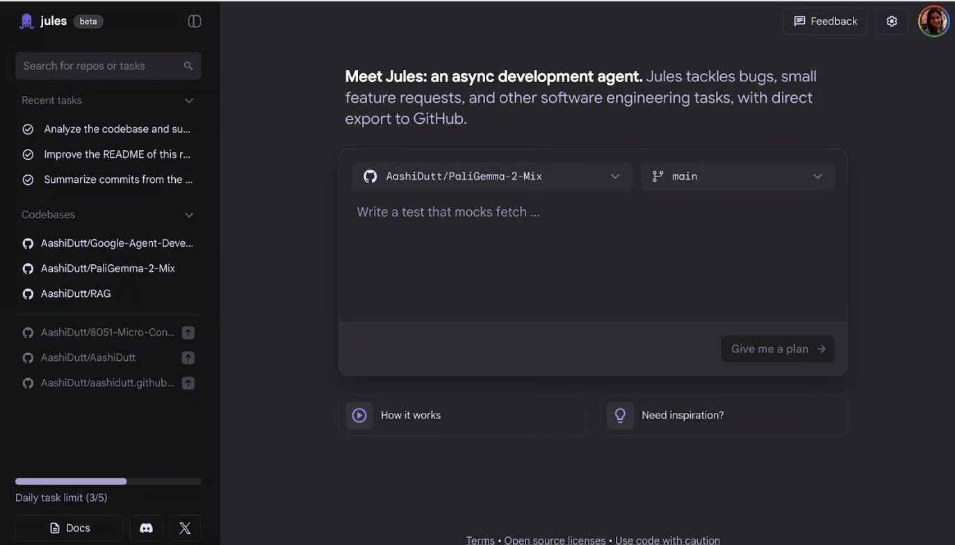Google Jules: A Guide With 3 Practical Examples